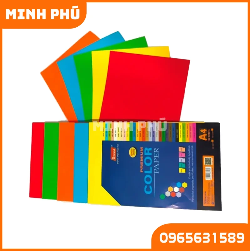 Giấy in Màu A4 màu