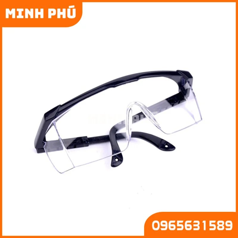 Kính bảo hộ lao động EV105 trắng