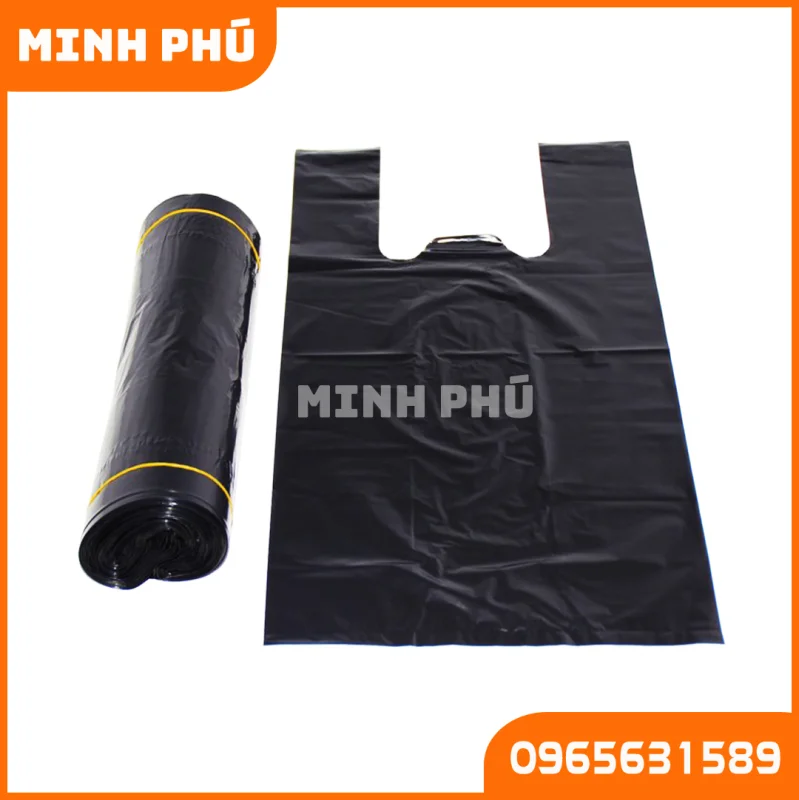 Túi nilon đen 5kg, 10kg, 20kg loại đẹp