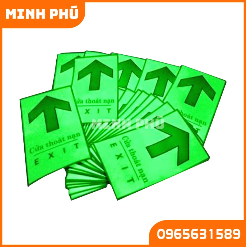 Biển báo thoát nạn dạ quang