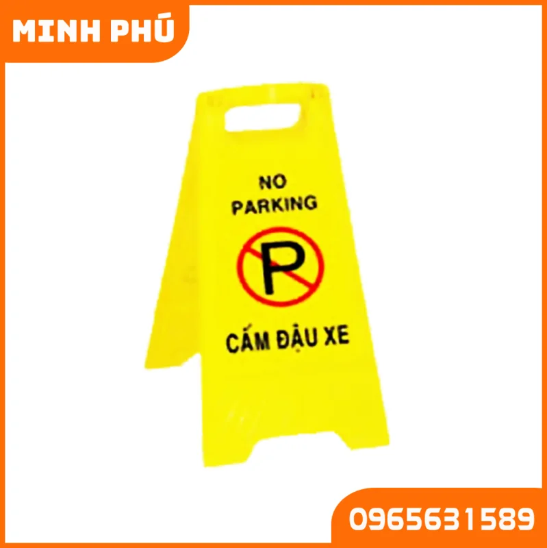 Biển cảnh báo chữ A - Cấm đậu xe